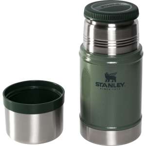 Stanley 700ml Контейнер за храна, Зелен, Неръждаема стомана, Вакуумна изолация, Водоустойчив, Широк отвор, Подходящ за миене в съдомиялна машина - Термос и държач за напитки