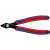 Knipex 78 81 125 1.6mm Elektronikai fogó, Precíziós vágófogó elektronikához és finommechanikához