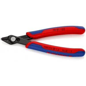 KNIPEX 78 81 125 Szczypce precyzyjne do elektroniki - 1,6mm, widok pod kątem - Knipex