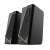 Trust GXT 609 Zoxa 2.0 RGB Gaming Speakers, black, angled view
