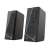 Trust GXT 609 Zoxa 2.0 RGB Gaming Speakers, black, angled view