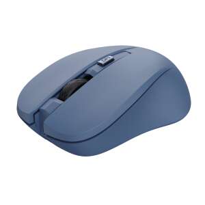Trust Mydo ECO Mouse Wireless - Albastru, 82% plastic reciclat, clic silențios, design ergonomic - Mouse