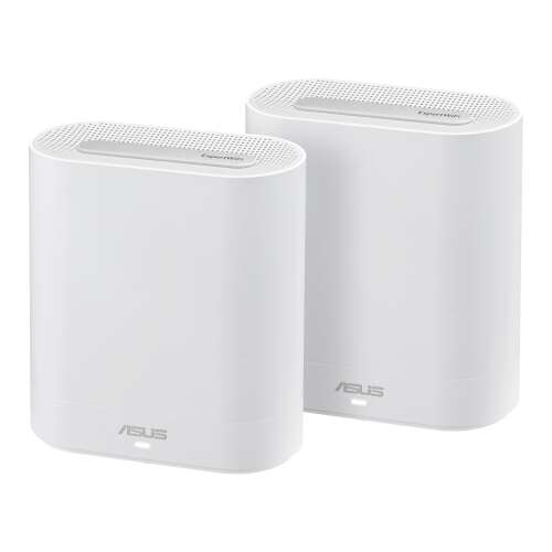 ASUS EBM68(2PK) – Expert Wifi Tri-band (2.4 GHz / 5 GHz / 5 GHz) Wi-Fi 6 (802.11ax) Alb 3 Intern (90IG07V0-MO3A40)