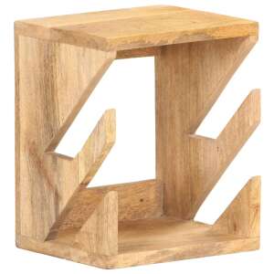 vidaXL Falra szerelhető tömör mangófa gördeszkatartó 25 x 20 x 30 cm - Gördeszkázás