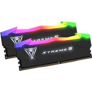 Patriot Viper Xtreme 5 48GB DDR5 RGB RAM Kit (2x24GB), 8000MHz, black heatsink with RGB lighting - Patriot Memory (RAM)