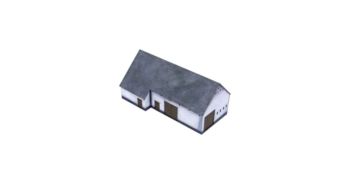 Maquette ITALERI 1/72 – La Haye Sainte – Grange De Waterloo – Ref 6175
