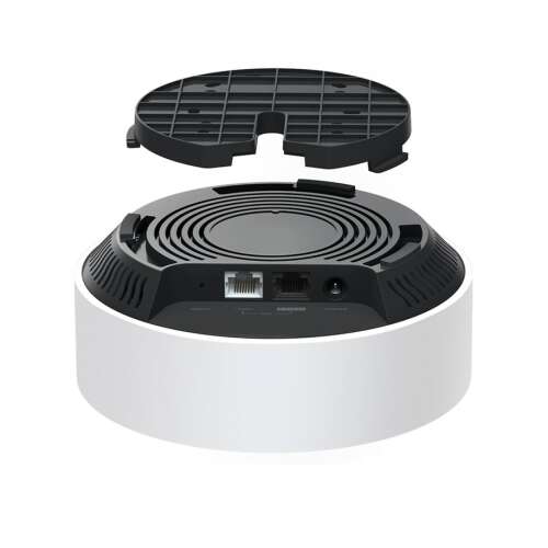 TP-Link Deco X50-PoE Mesh WiFi system, bottom view showing ports and mounting options