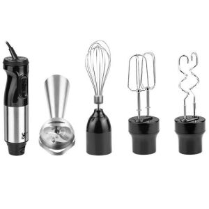 LaFe BZL001, 1000W, 6v1, 500 & 700 ml, Vymeniteľná hlava, Nerezová oceľ, Multifunkčná, Sada tyčového mixéra