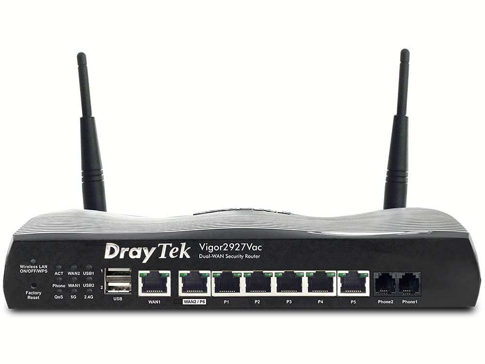 Draytek vigor 2927vac dual-band gigabit router