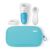 Braun Silk-épil SE5-545GS Epilator, Carrying case, 28 tweezers, Face brush, Non-slip handle, 3 accessories, White-Blue 87972878