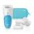 Braun Silk-épil 5 epilator set, includes epilator, facial brush, and travel pouch