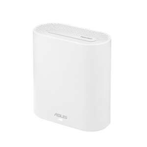 Router ASUS Expert Wifi EBM68(1PK) Wi-Fi 6, biały, widok pod kątem - ASUS Router Wi-Fi, adapter