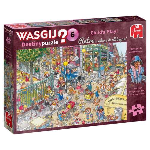 Jumbo Wasgij Retro Destiny - 1000 darabos puzzle