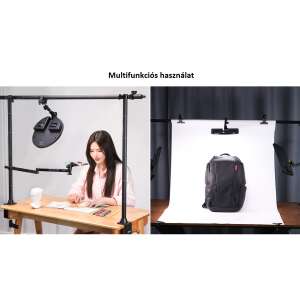 Ulanzi Vijim LS15 Multifunkciós Asztali állvány - Fekete