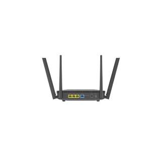 ASUS RT-AX52 AX1800 AiMesh router wireless Gigabit Ethernet Bandă dublă (2.4 GHz/ 5 GHz) Negru 87981432 routere Wi-Fi, adaptoare