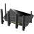 Cudy LT700 AC1200 Gigabit WiFi Router vedere din spate cu porturi