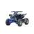 Hecht 51060Blue gyerek elektromos quad, oldalnézet