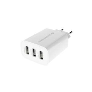 Conceptronic ALTHEA13W 3-portowa ładowarka USB do gniazdka, biała, 30W - Karta sieciowa