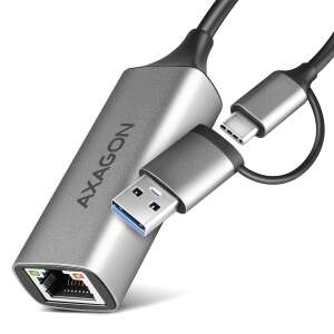 Axagon ADE-TXCA Adapter USB-C do Gigabit Ethernet z adapterem USB-A - AXAGON