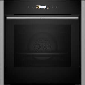 Neff B54CR31N0 N 70 beépíthető sütő, fekete rozsdamentes acél, 71L űrtartalom, 14 funkció, Slide&Hide® ajtó, A+ energiaosztály - Neff