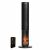 Salente HotTower electric space heater with digital display and simulated fireplace