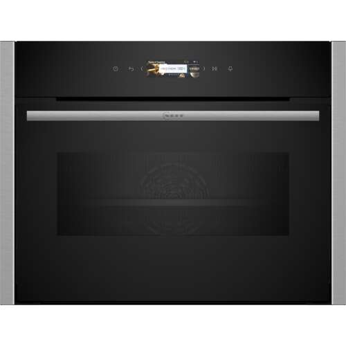 Neff C24MR21N0 N 70 beépíthető kompakt sütő mikrohullám funkcióval - Fekete