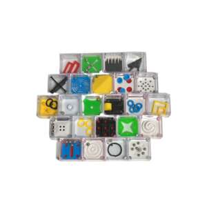 24 Fun and Interactive Puzzle Set with Different Difficulty Levels
