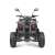Elölnézet a Hecht 56155 piros elektromos quad bike-ról