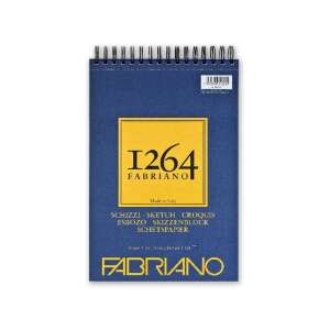 Fabriano 1264 vázlatpapír, 90g, A4, 120 lap, spirálkötött - Fabriano