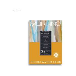 Fabriano Watercolor Studio 200g 22,9x30,5cm 20 lapos akvarell tömb, melegen préselt, savmentes, 25% pamut - Fabriano