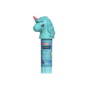 Colorino Schul-Klebestift mit Einhorn-Design, blau - Klebestifte