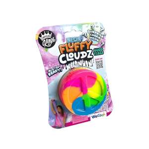 Slime Compound Kings Neon Fluffy Cloudz în recipient cu semnul păcii - Slime