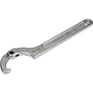 YATO adjustable hook wrench, 50-80mm CrV steel - Pliers