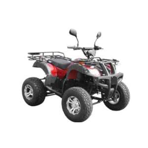 Hecht 59399 Red elektromos ATV fehér háttérrel - Quad