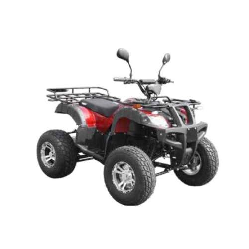 Hecht 59399 Red elektromos ATV fehér háttérrel