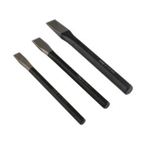 YATO Flat Chisel Set 3-Piece CrV Steel - Chisel