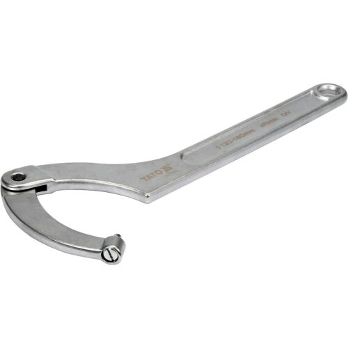 YATO Adjustable Hook Wrench Angled View