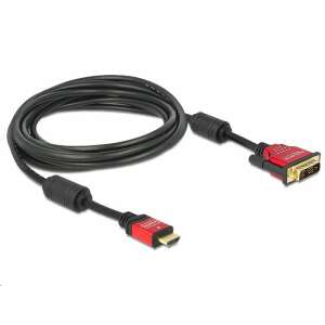 Delock 84344 HDMI - DVI átalakító kábel 5m - HDMI kábel