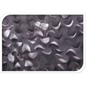 Ambiance Garden Camouflage Net, Shade Net 2 x 3 m, Dark Grey