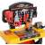 Tool & Brains DIY Tool Play Set workbench, showing the tools and accessories