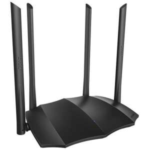 Tenda AC8 AC1200 Dual-Band Gigabit WLAN-Router, schwarz - Wi-Fi-Router, Adapter