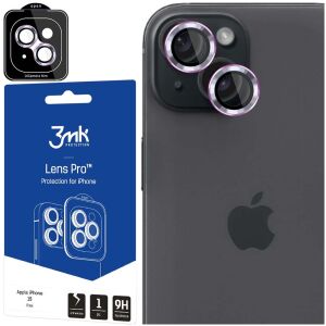 Protecție lentilă 3MK Lens Pro iPhone 15 Plus aplicată pe iPhone - 3MK Folii protecție