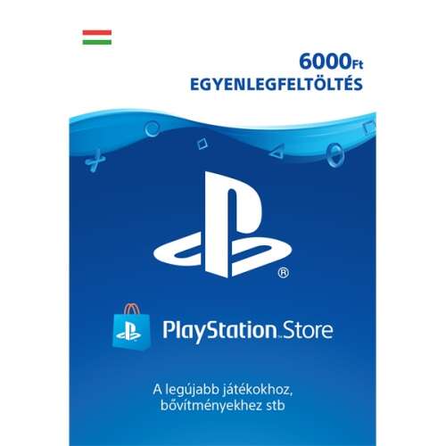 PlayStation Network 6000Ft Aufladekarte