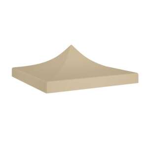 Бежов балдахин за беседка, 2.9x2.9 метра - Градински мебели