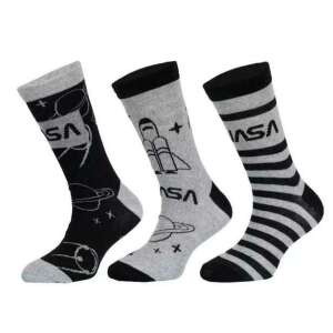 NASA NASA Zokni szett/3db szürke 23-26 88096898 Gyerek zoknik, térdtappancsok - Fiú