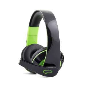 Esperanza EGH300G CONDOR mikrofonos zöld sztereó gamer fejhallgató