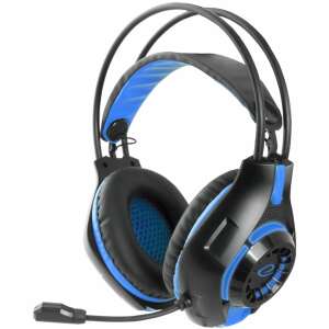 Esperanza EGH420B DeathStrike Jack gaming headset with microphone, black and blue - Esperanza