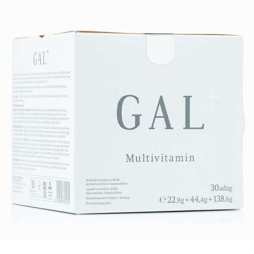 GAL+ Multivitamin 30 adag, étrend-kiegészítő az általános egészség és jó közérzet támogatására