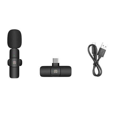 Puluz PU3151B Lavalier USB Type C csatlakozós vezeték nélküli mik...
