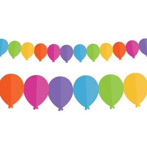Regenbogen-Luftballon-Girlande, 360 cm lang, perfekt für Geburtstagsfeiern, Feierlichkeiten und Dekorationen - Luftballons
